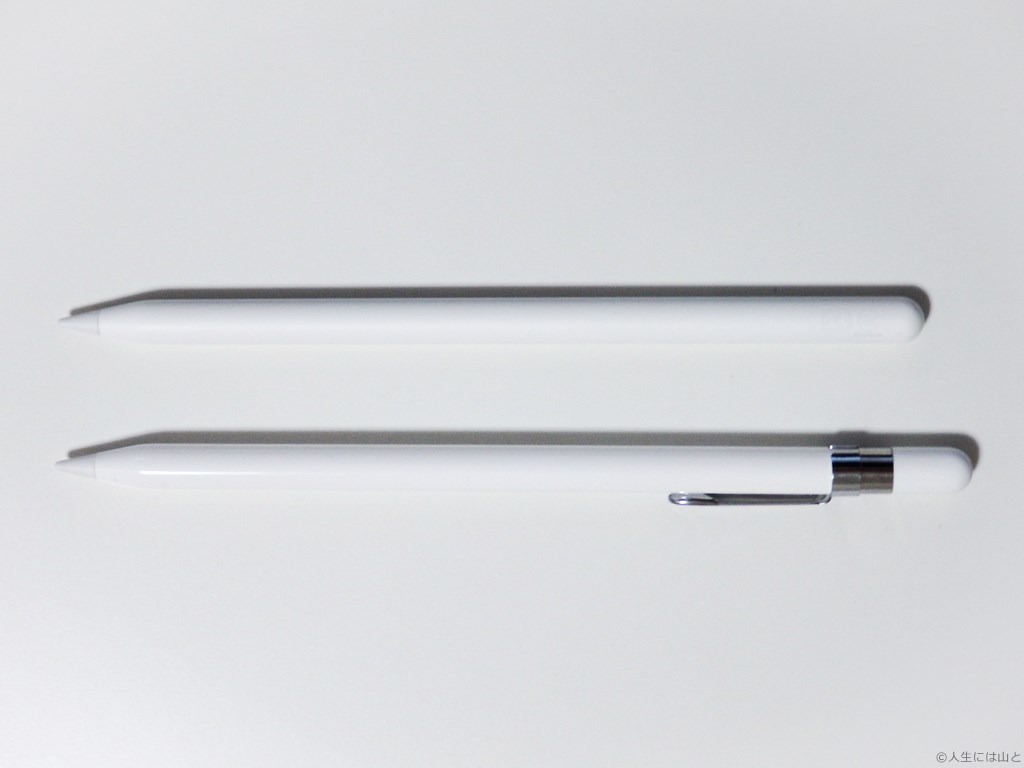 第一世代と第二世代とで、Apple Pencilペン先は共通