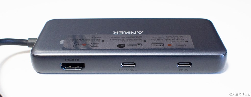 HDMI、USB-Cポートが2口