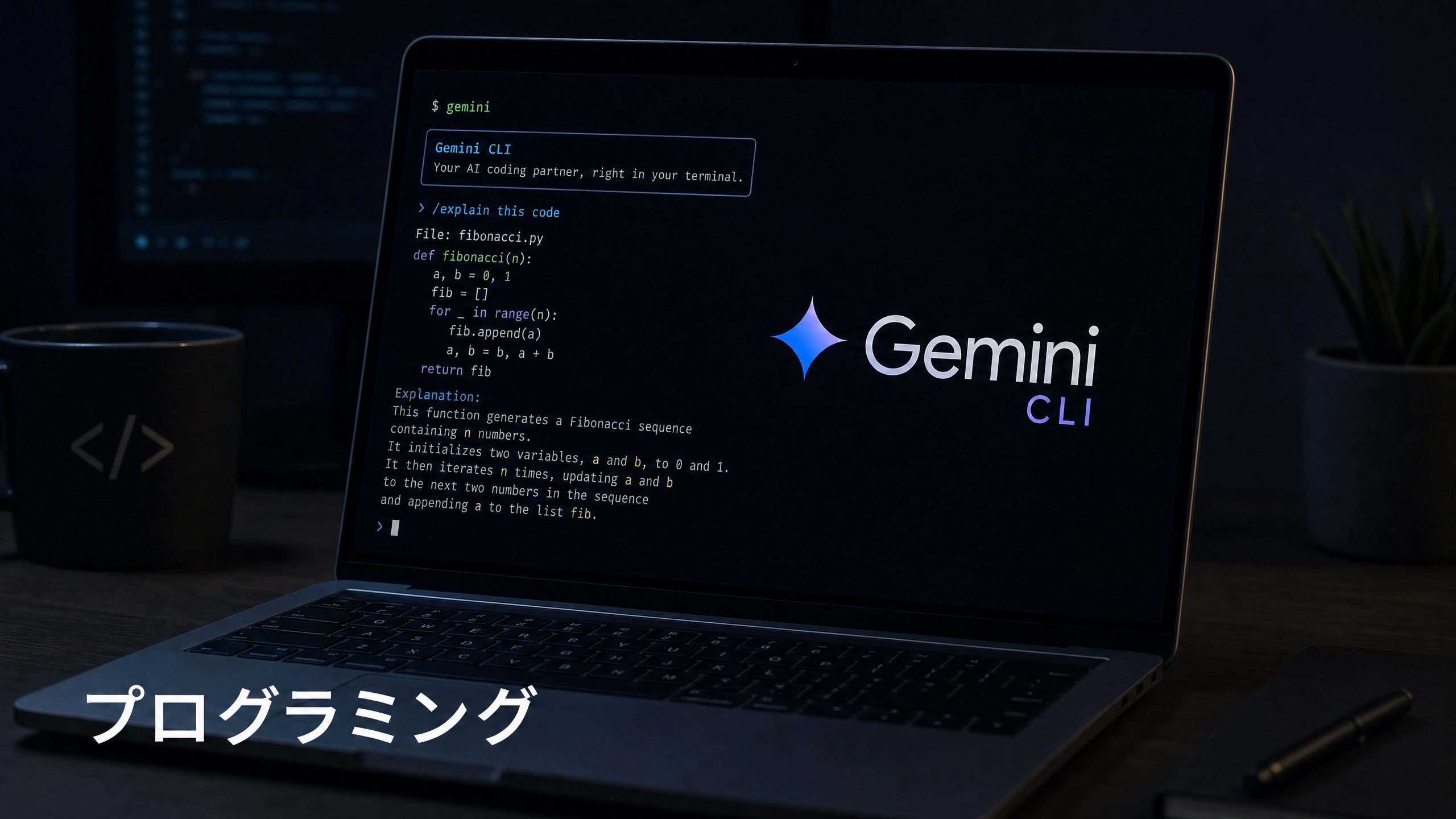 iPadはカメラ読み取り・パソコンはCLIと同じGeminiをまったく違う用途で使っている対比図